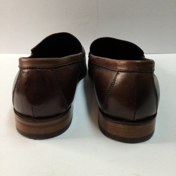 Cole Haan Mens Brown Leather Bit Loafers Size 13 M Slip-On Dress Shoes Preppy main image 8